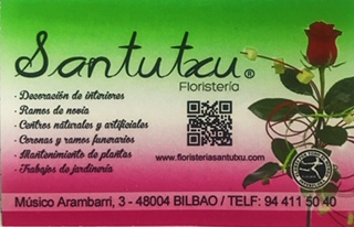 Flor-Santutxu-Tarjeta